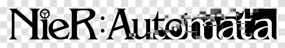 Nier Automata Logo Calligraphy Transparent Png