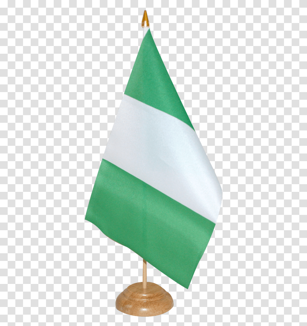 Nigeria Table Flag Nigeria Table Flag, Lamp, Paper, Towel, Paper Towel Transparent Png