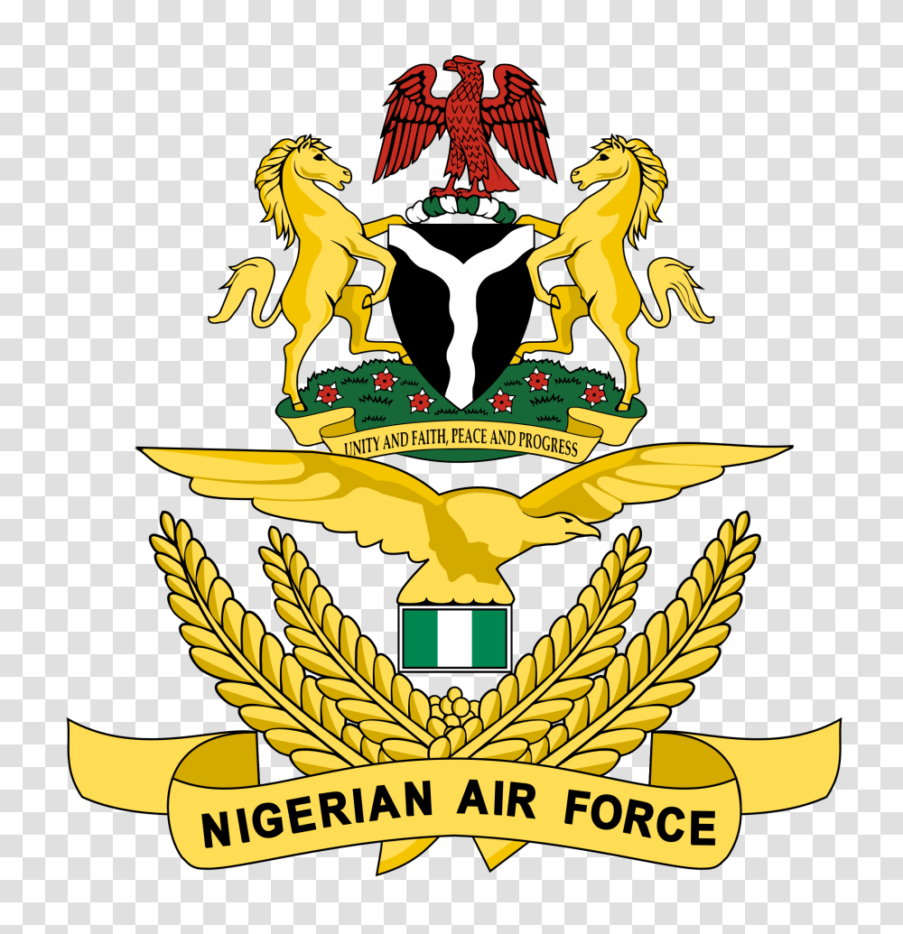 Nigerian Air Force Emblem, Logo, Trademark, Badge Transparent Png