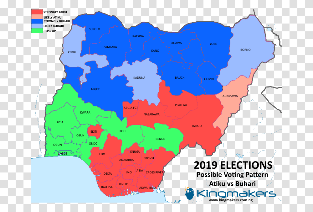 Nigerian Flag Nigeria Electoral Map 2019, Diagram, Plot, Atlas, Poster Transparent Png