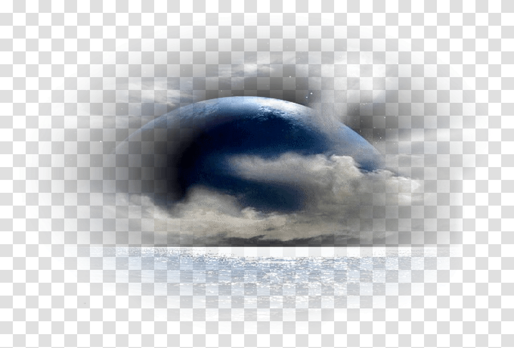 Night Clouds Reflection, Outer Space, Astronomy, Outdoors, Nature Transparent Png