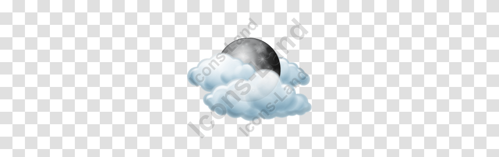 Night Cloudy Mostly Icon Pngico Icons, Nature, Outdoors Transparent Png