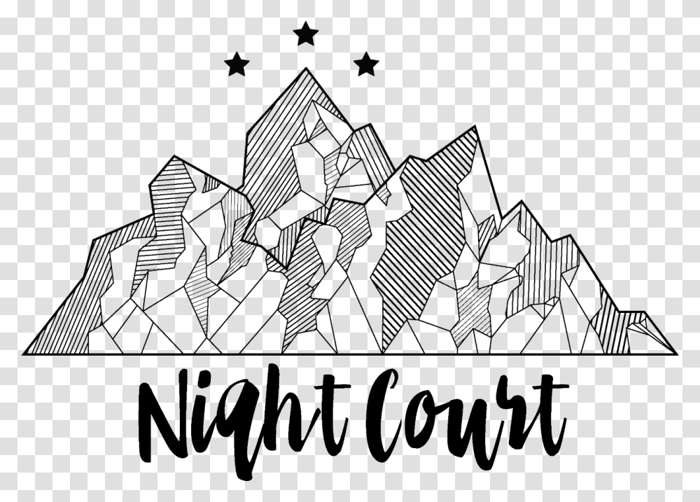 Night Court Mountain Vector Night Court Mountains, Bird, Animal Transparent Png