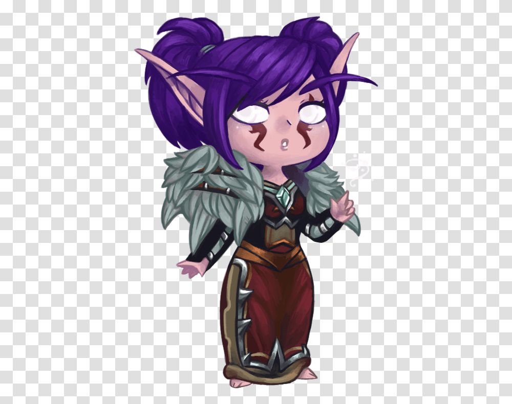 Night Elf Cartoon, Comics, Book, Manga, Person Transparent Png