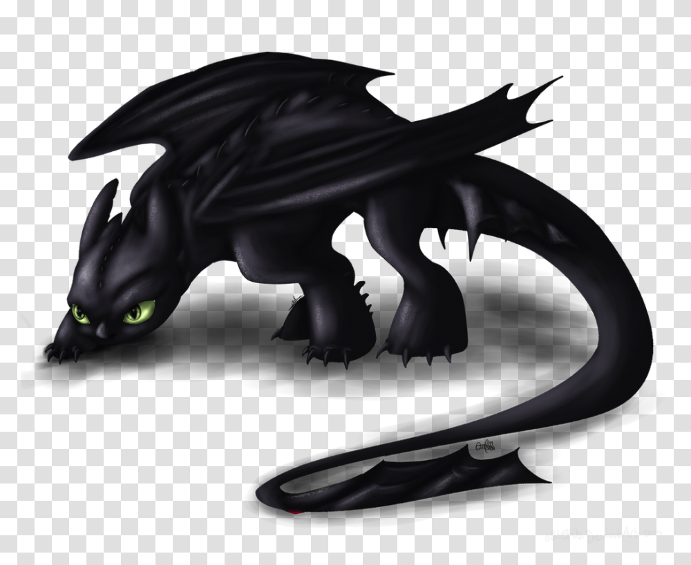 Night Fury, Character, Dragon, Horse, Mammal Transparent Png