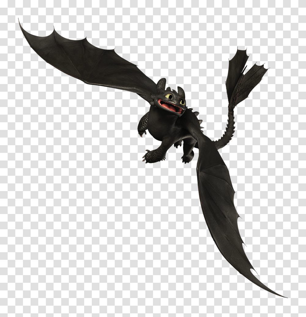 Night Fury, Character, Dragon, Statue, Sculpture Transparent Png