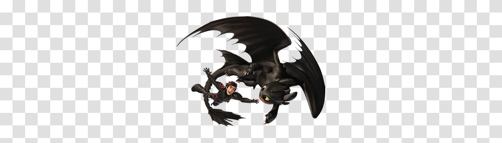 Night Fury, Character, Dragon, Statue, Sculpture Transparent Png