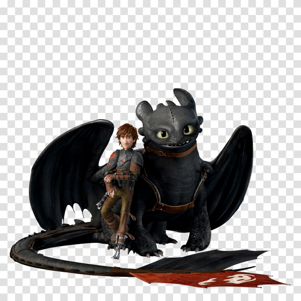 Night Fury, Character, Figurine, Person Transparent Png