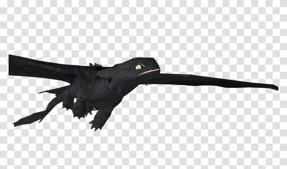 Night Fury, Character, Reptile, Animal, Bird Transparent Png