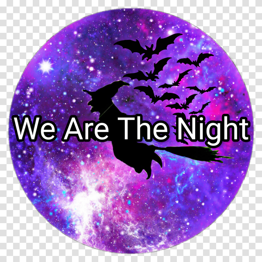 Night Interstellar Halloween2018 Horror Witch Circle, Outer Space, Astronomy, Universe, Sphere Transparent Png