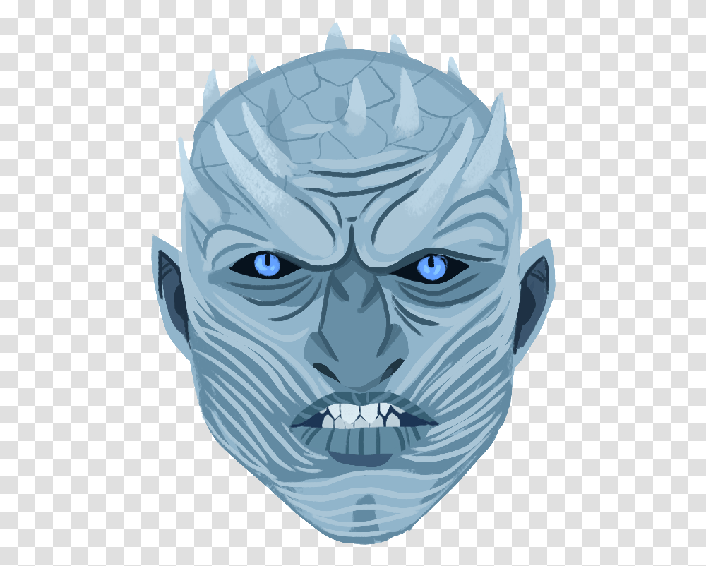 Night King Night King Face, Head, Drawing Transparent Png
