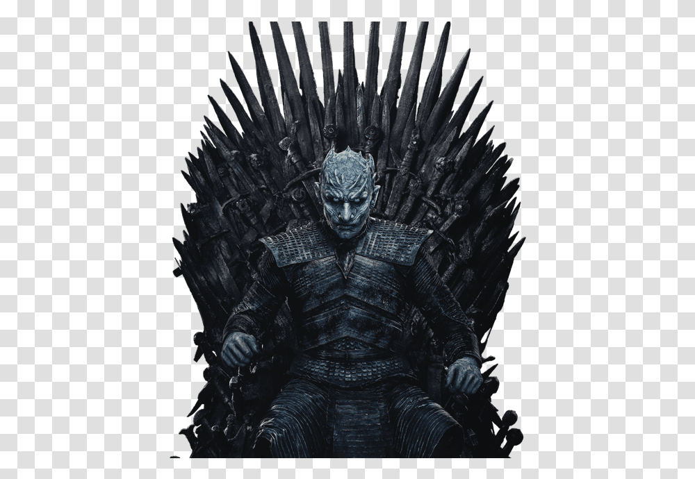 Night King On Throne, Furniture, Person, Human, Chair Transparent Png