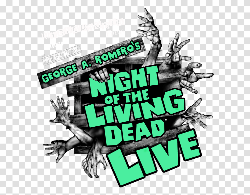 Night Of The Living Dead, Poster, Advertisement, Flyer, Paper Transparent Png