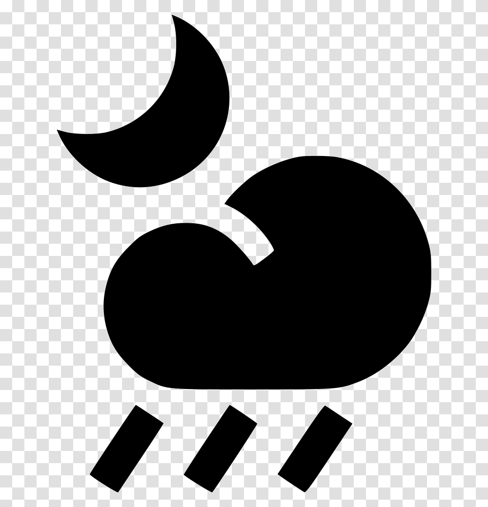 Night Rainy, Logo, Trademark, Stencil Transparent Png