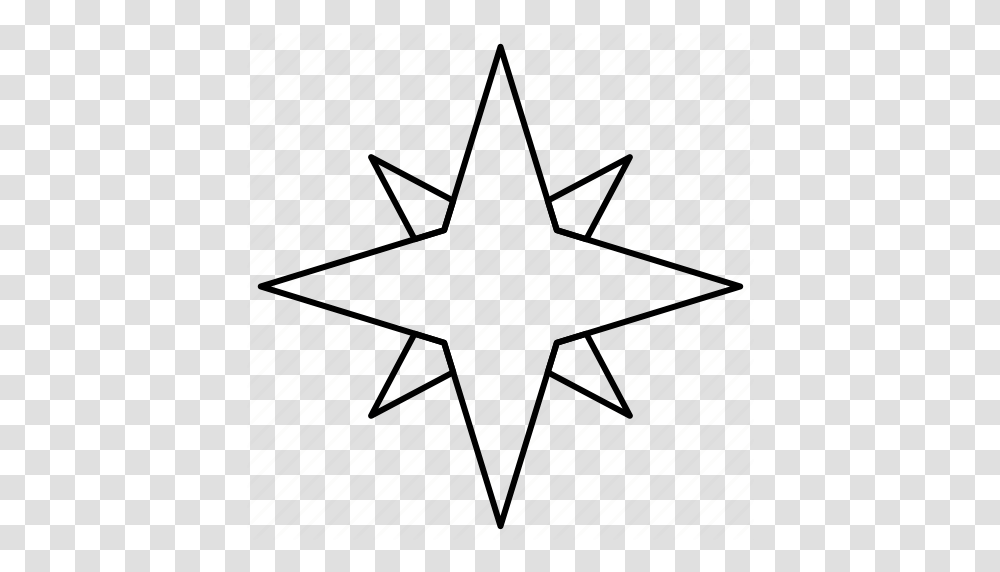 Night Shining Star Icon, Star Symbol, Pattern Transparent Png