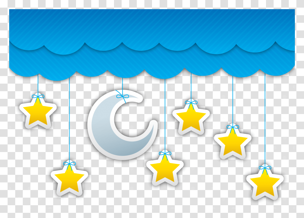 Night Sky, Star Symbol, Ornament, Confetti Transparent Png