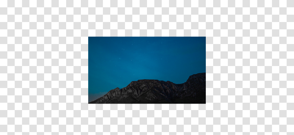 Night Starry Mountain, Nature, Outdoors, Starry Sky, Outer Space Transparent Png