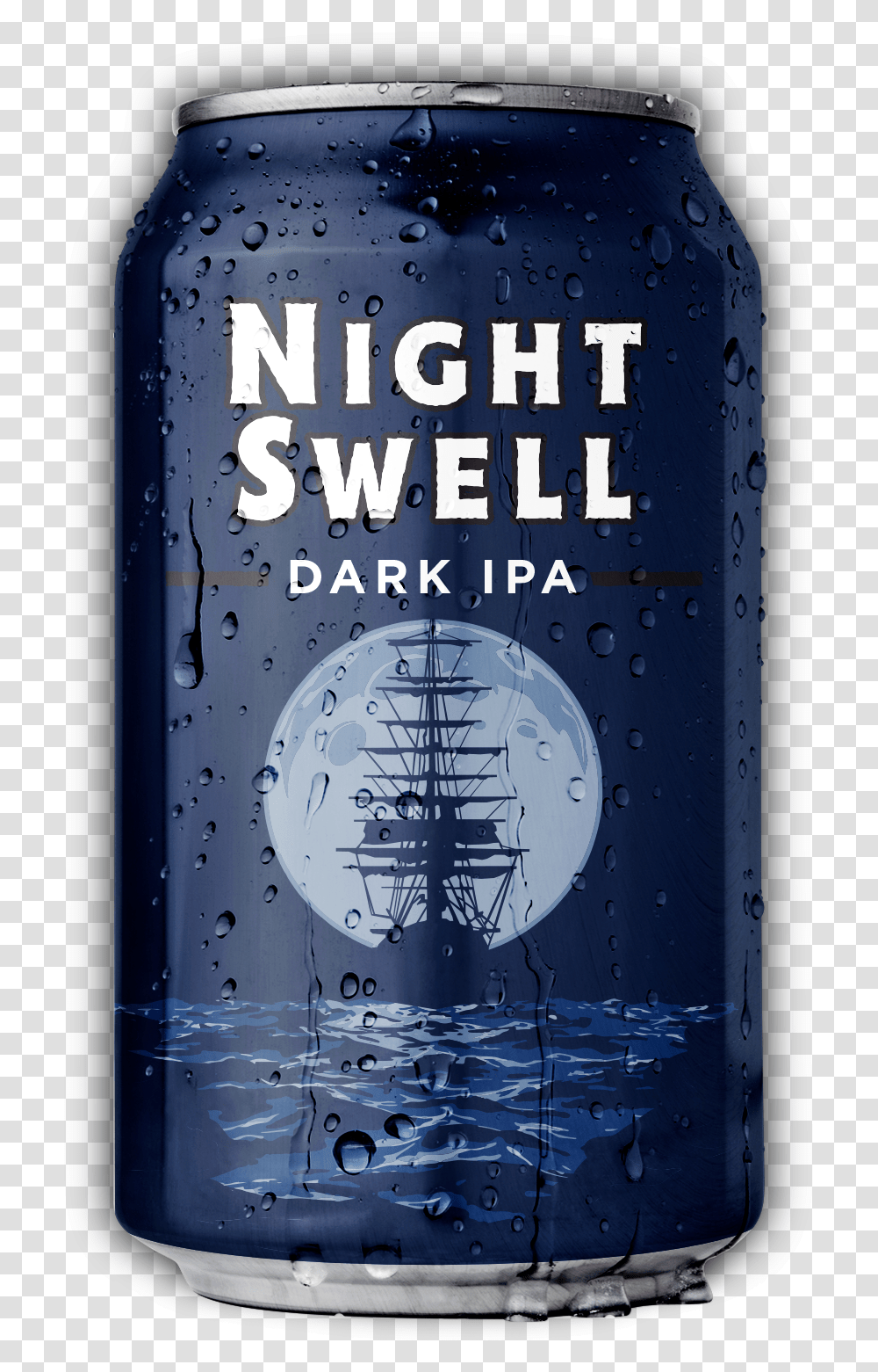 Night Swell Dark Ipa, Clock Tower, Bottle, Alcohol Transparent Png