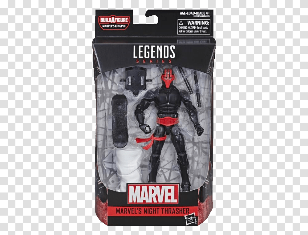 Night Thrasher Marvel Legends, Person, Helmet, Toy Transparent Png