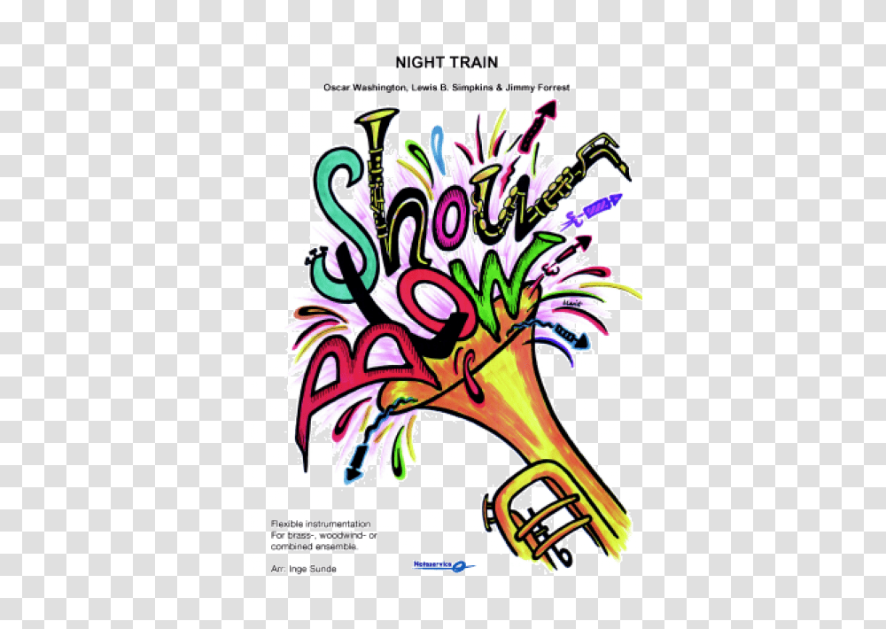 Night Train Flex Showblow Grade Washington Simpkins Forrest, Poster, Advertisement, Flyer, Paper Transparent Png