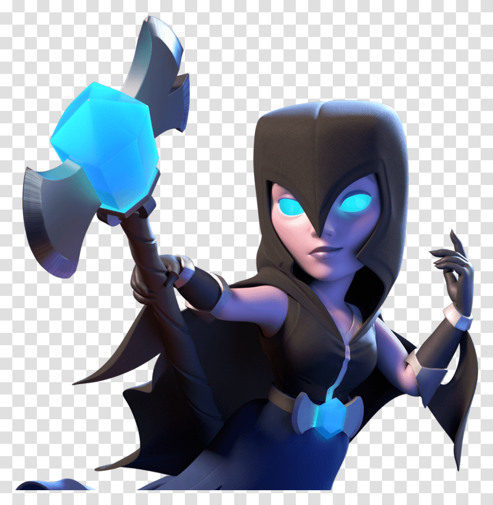 Night Witch Clash Royale, Person, Human, Sweets, Food Transparent Png