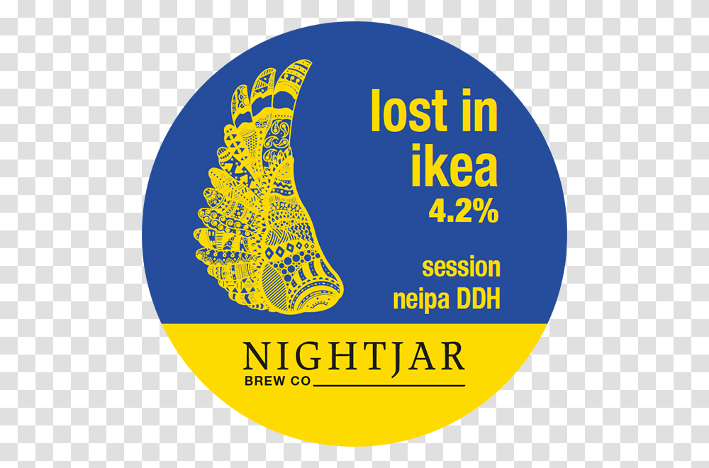 Nightjar Brew Lost In Ikea 7 Bijtelling, Label, Poster, Advertisement Transparent Png