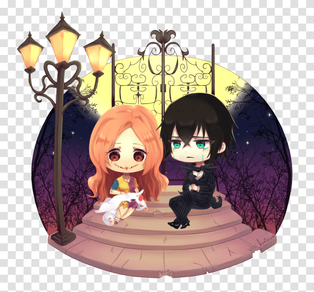 Nightmare Before Christmas Au, Person, Birthday Cake, Lamp Transparent Png