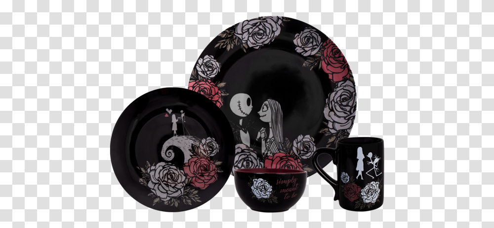 Nightmare Before Christmas Dishes, Hair, Alcohol, Beverage Transparent Png