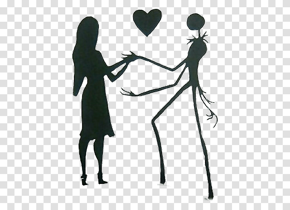 Nightmare Before Christmas Jackandsally Shadowpeople, Bow, Animal, Invertebrate, Insect Transparent Png