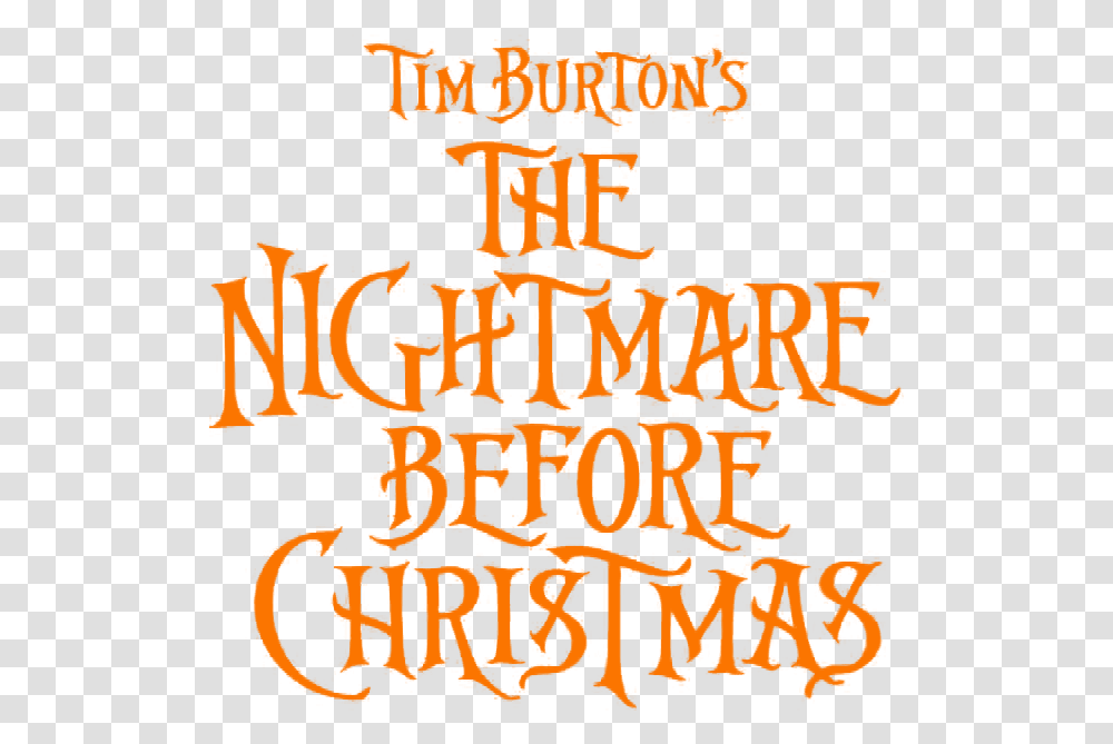 Nightmare Before Christmas Night Shade Vertical, Text, Alphabet, Label, Word Transparent Png