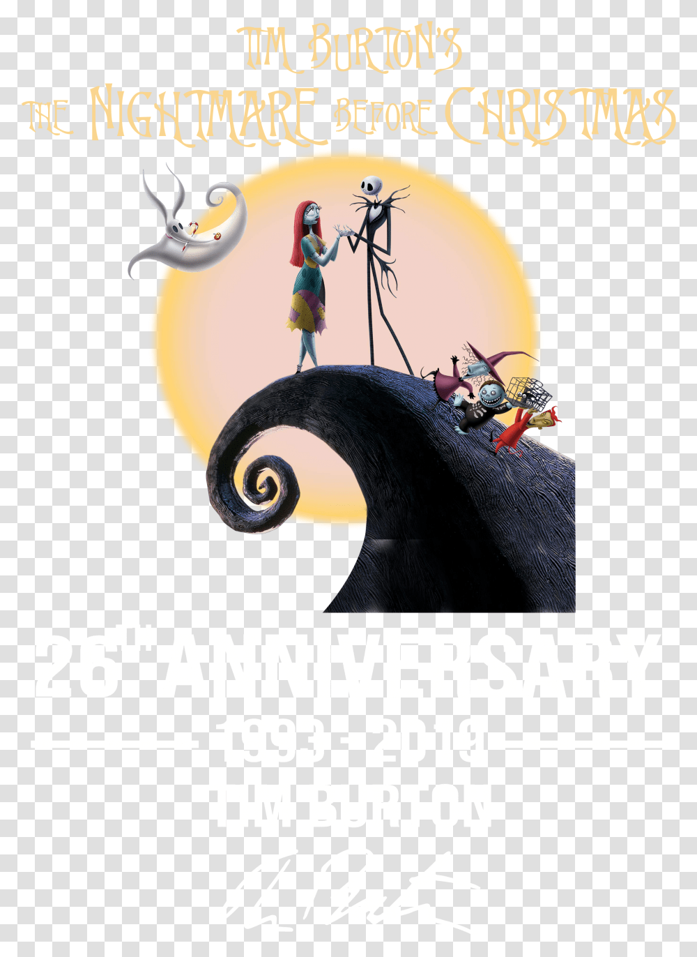 Nightmare Before Christmas, Person, Poster, Advertisement, Outdoors Transparent Png