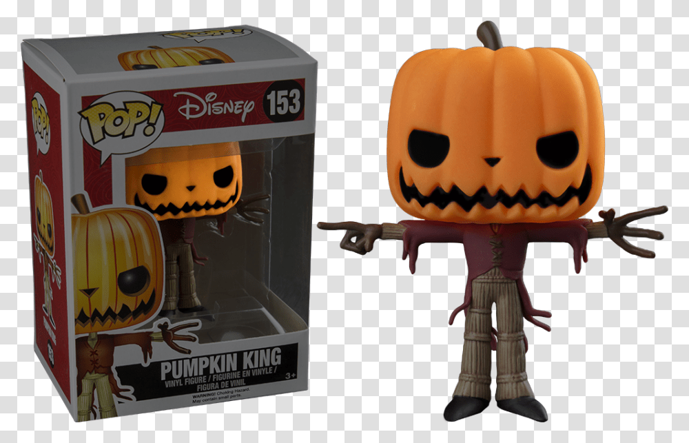 Nightmare Before Christmas Pumpkin King Glow Pop Vinyl Nightmare Before Christmas Pumpkin King Pop, Toy, Pac Man, Person, Human Transparent Png