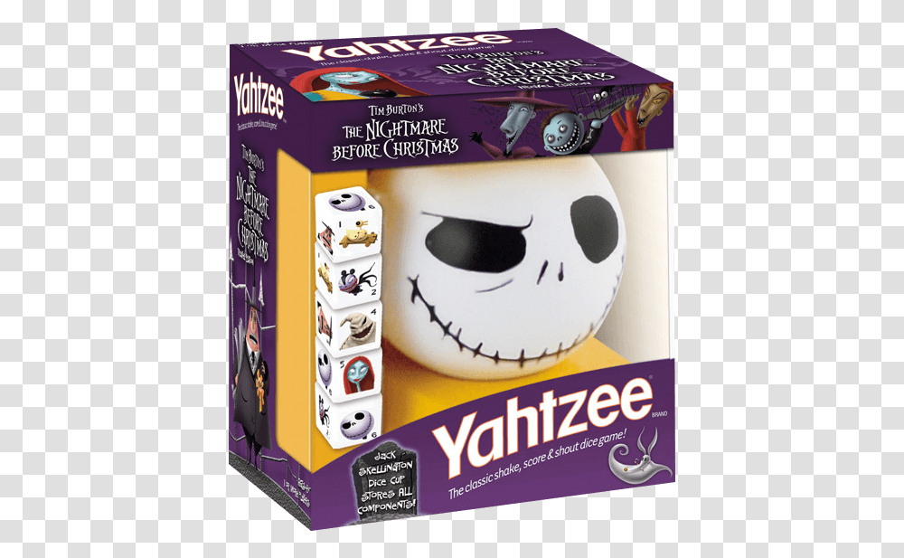 Nightmare Before Christmas Yahtzee, Paper, Outdoors, Label Transparent Png
