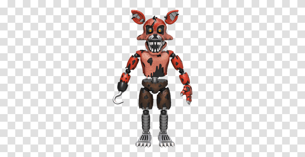 Nightmare Foxy Action Figure, Toy, Robot Transparent Png