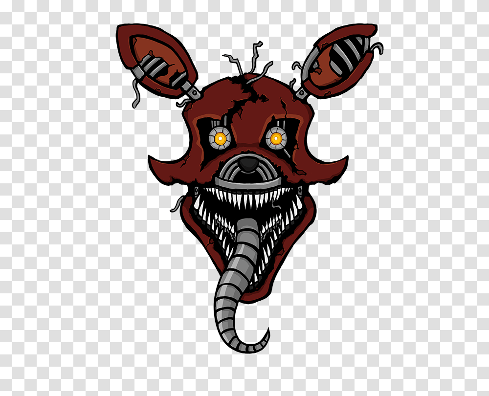 Nightmare Foxy Clipart Look, Animal, Poster, Advertisement Transparent Png