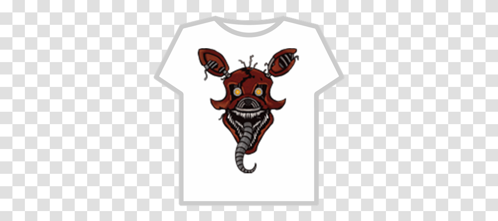 Nightmare Foxypngimage Roblox Nightmare Foxy Head Drawing, Number, Symbol, Text, Clothing Transparent Png