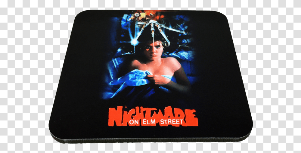 Nightmare On Elm Street, Advertisement, Person, Poster, Monitor Transparent Png