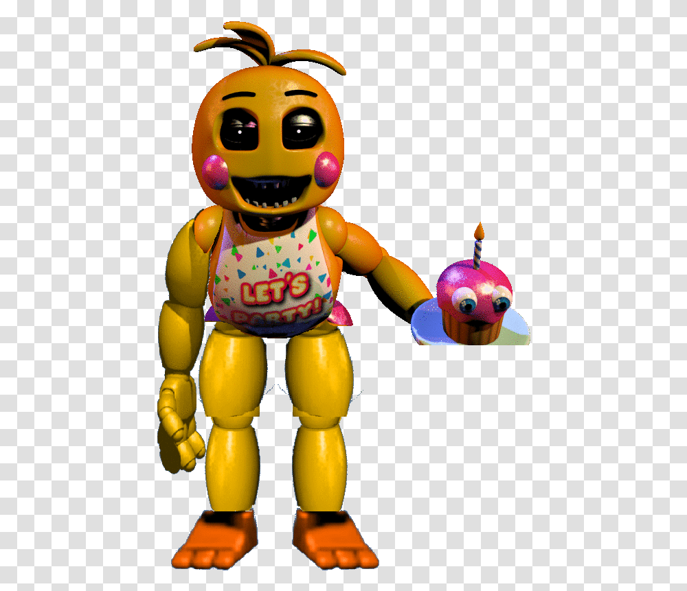 Nightmare Toy Chica, Robot Transparent Png