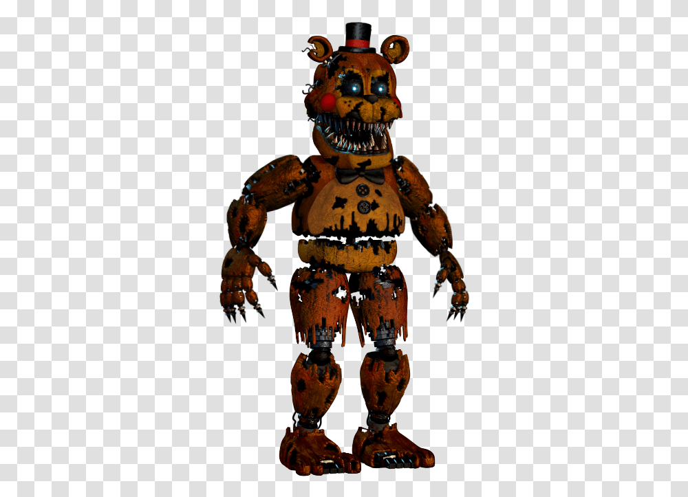 Nightmare Toy Freddy, Robot Transparent Png