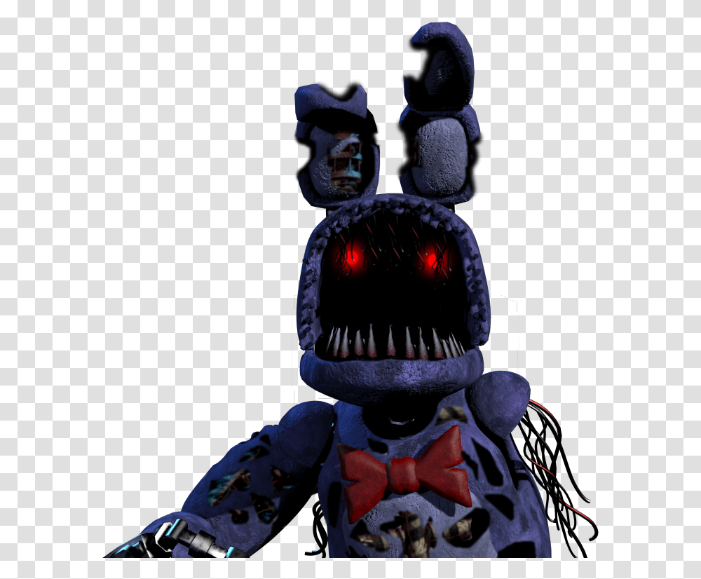 Nightmare Withered Bonnie Withered Toy Bonnie Gif, Robot Transparent Png