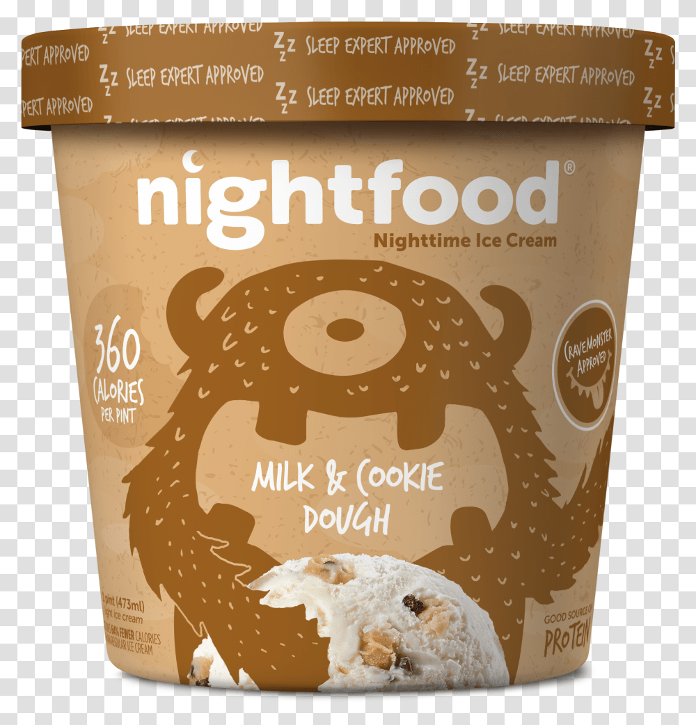 Nighttime Clipart Nightfood Ice Cream Bar, Dessert, Creme Transparent Png