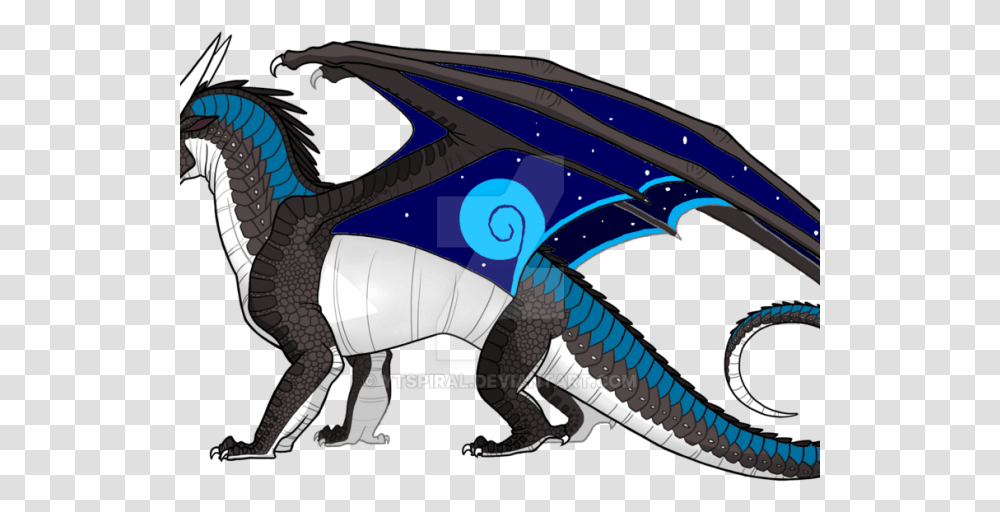 Nightwing Clipart Superheroes Free Clip Art Stock Wings Of Fire Moonwatcher, Dragon, Car, Vehicle, Transportation Transparent Png