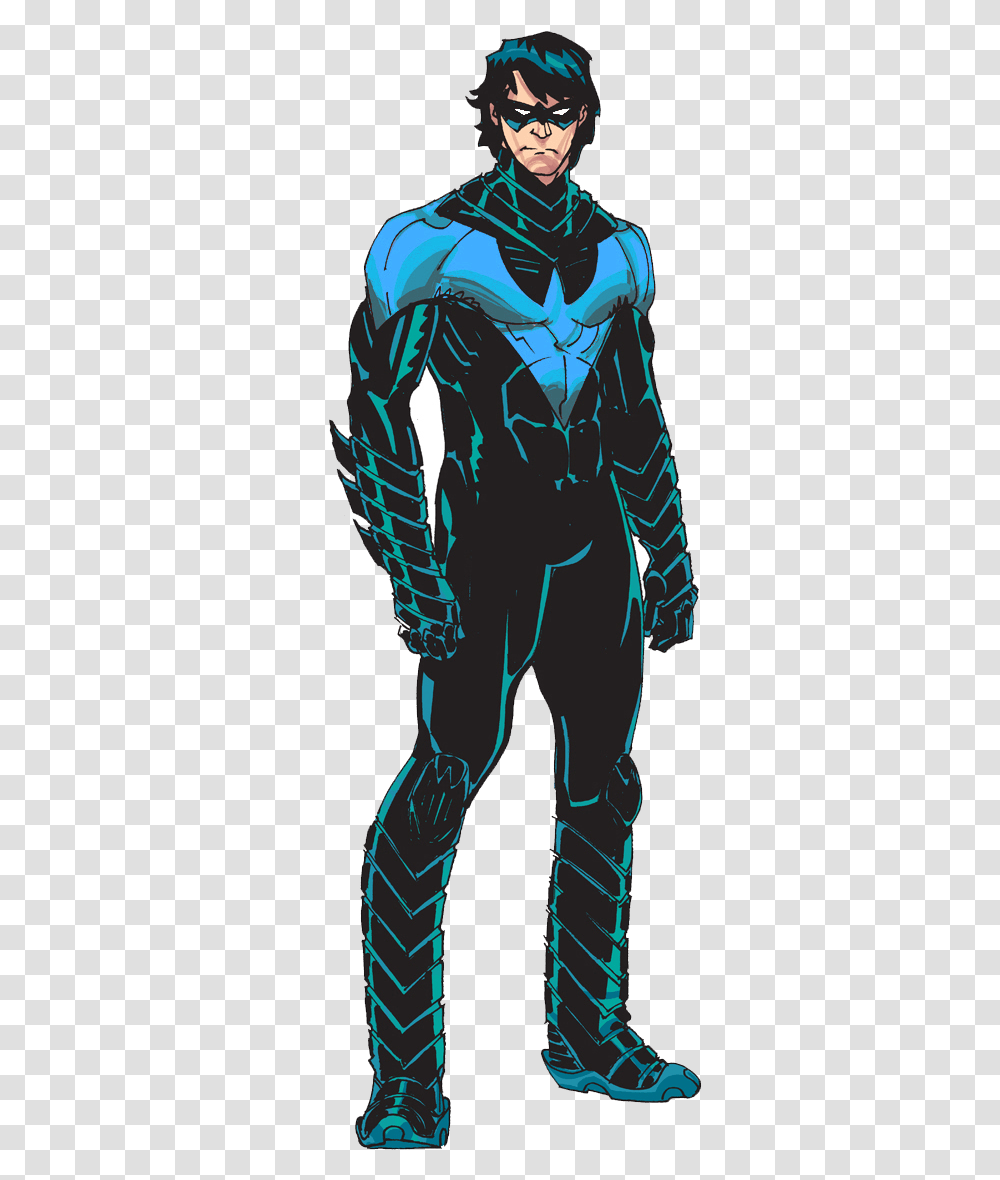 Nightwing Free Image Nightwing New 52 Design, Sleeve, Person, Long Sleeve Transparent Png