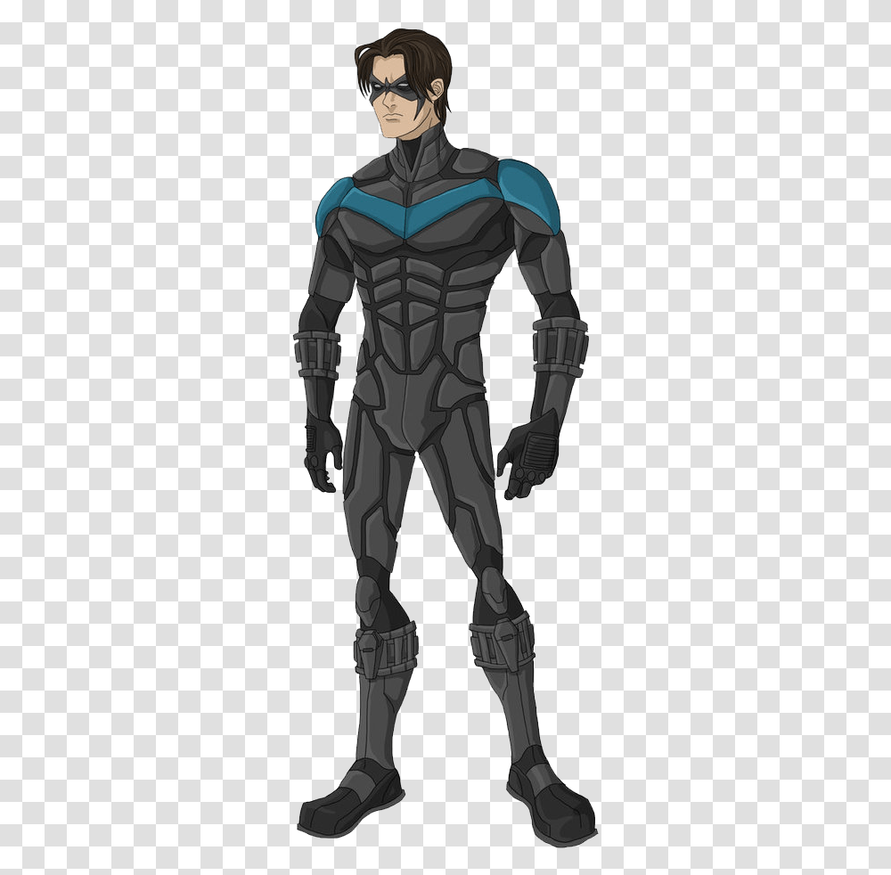 Nightwing Hd Cool Superhero Suit Design, Person, Human, Alien, Ninja Transparent Png