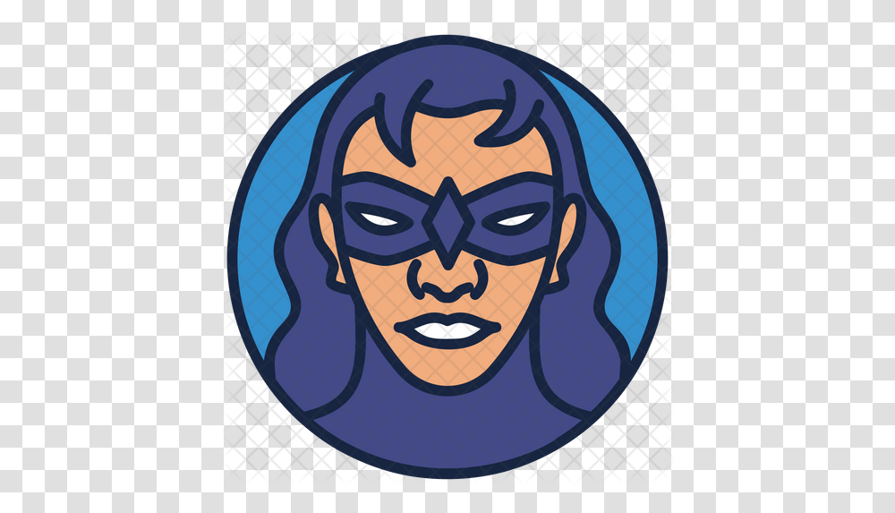 Nightwing Icon Clip Art, Head, Face, Logo, Symbol Transparent Png