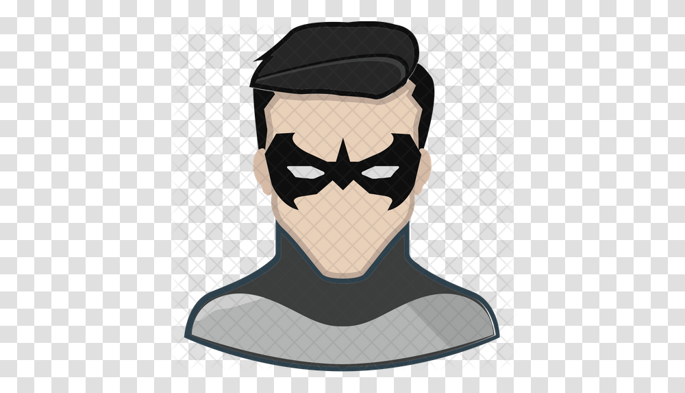 Nightwing Icon Superhero, Person, Human, Batman, Jaw Transparent Png