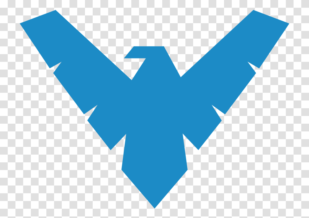 Nightwing Logos, Star Symbol, Trademark, Recycling Symbol Transparent Png