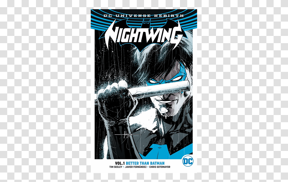 Nightwing Volume 1 Better Than Batman, Poster, Advertisement, Bird, Animal Transparent Png