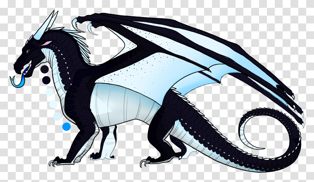 Nightwing Wings Of Fire Moon Wings Of Fire Nightwing Icewing Hybrid, Dragon, Horse, Mammal, Animal Transparent Png