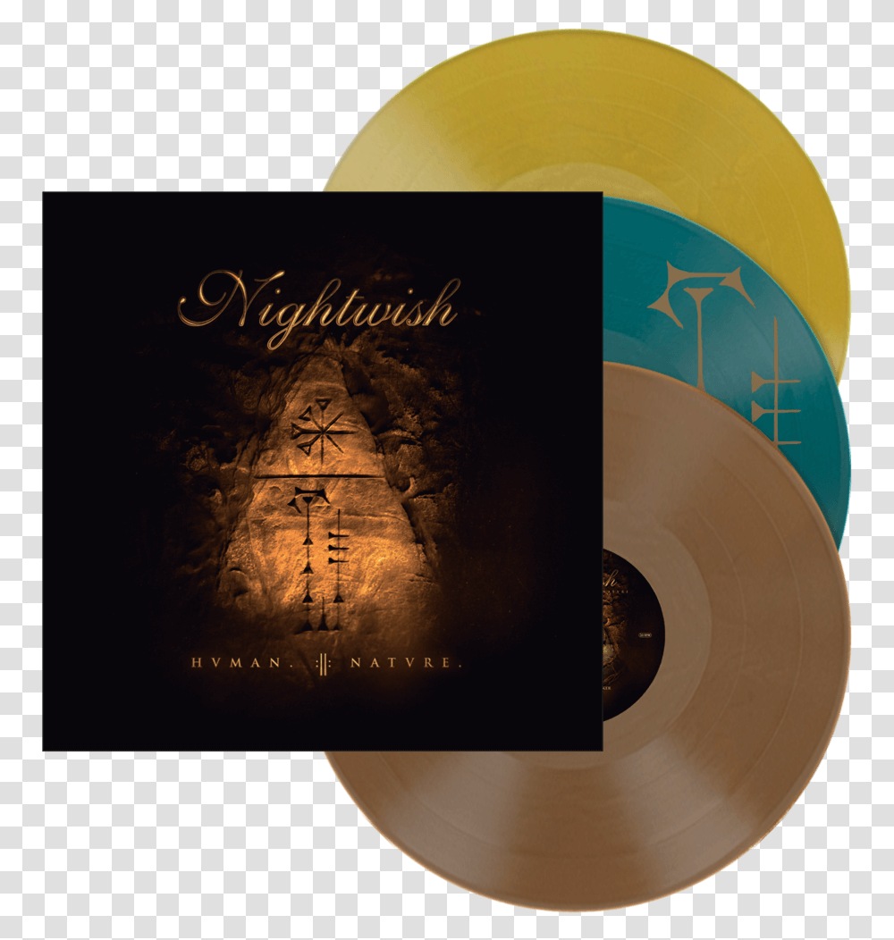 Nightwish Official Website Nightwish Human Nature Vinyl, Disk, Dvd, Text Transparent Png